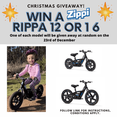 WIN a Zippi Rippa 12" or 16" for Christmas 2020