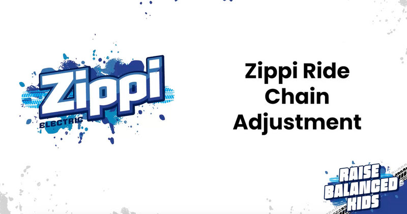 Zippi Ride chain adjustment