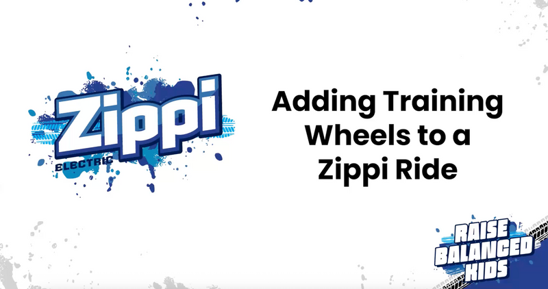 Adding training wheels to a Zippi Ride