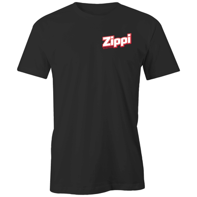 Official Zippi Electric Adult Tee - Red/White