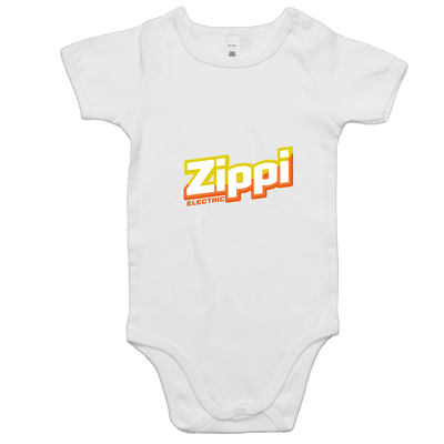 Official Zippi Electric Kids Onesie - Yellow/Orange