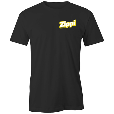 Official Zippi Electric Adult Tee - Yellow/White
