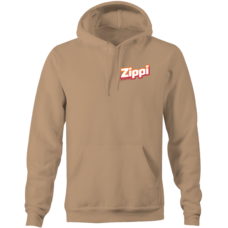 Official Zippi Electric Adult Hoody - Orange/Red