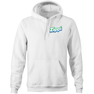Official Zippi Electric Adult Hoody - Green/Blue