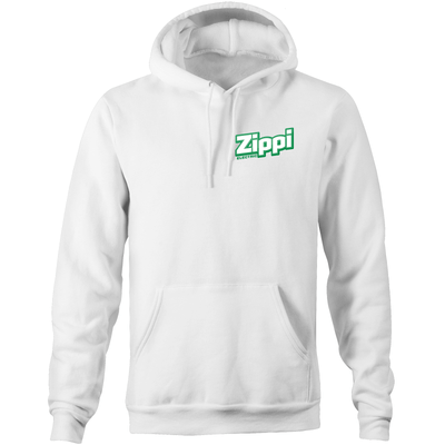 Official Zippi Electric Adult Hoody - Green/White