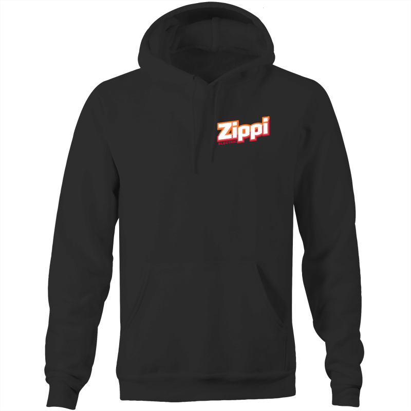 Official Zippi Electric Adult Hoody - Orange/Red