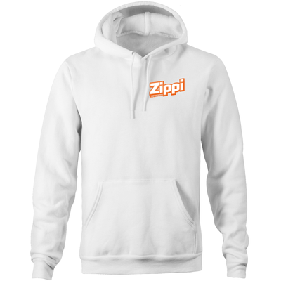 Official Zippi Electric Adult Hoody - Orange/White