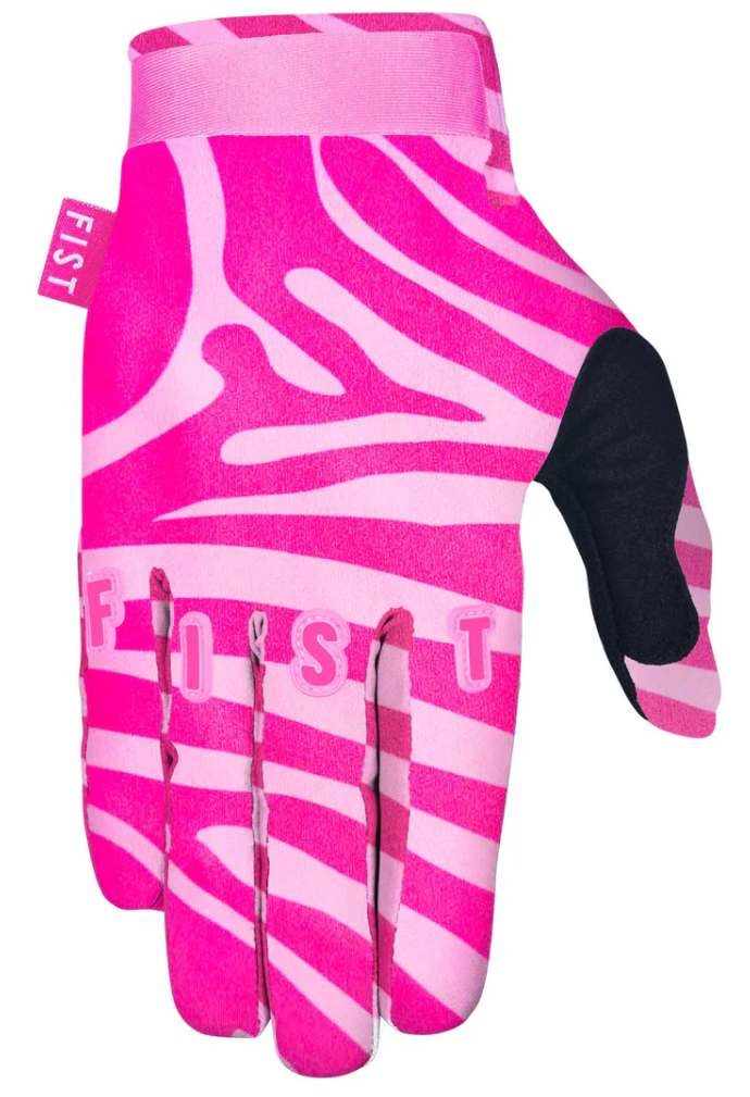 LIL Fists Gloves - Caroline Buchanan 'Pink Zebra' (ages 2-8)