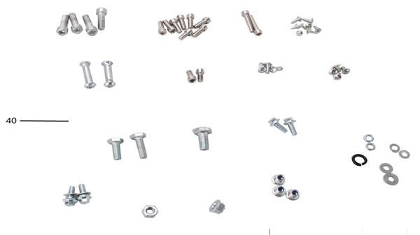 Zippi Ride 10" - Complete Bolt Kit