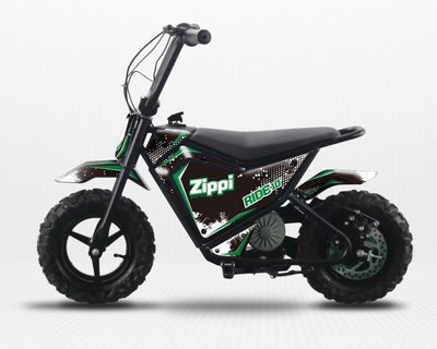 Zippi Ride 10″ electric balance bike — Green — Australian kids ebike