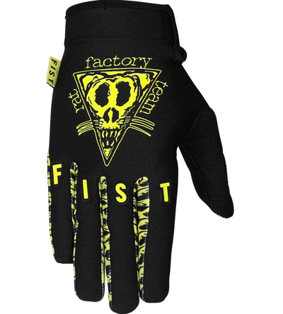 Fist Youth Gloves - RAT n Yellow (ages 8-14)