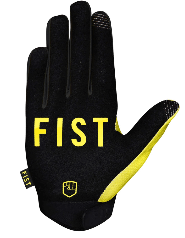 Fist Youth Gloves - Black and Yellow (ages 8-14)