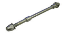 Zippi Ride 10" - Front Axle and Spacers